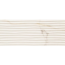 Domino Ceramika Lilo Bianco 5900199032118 Str Настенная плитка 29,8x74,8 см, Польша, под мрамор - фото 1 - фото 1