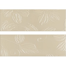 Domino Anya Shape Beige (микс из 2-х штук) Настенная плитка 20x60 см, Португалия, под обои  - фото 1 - фото 1