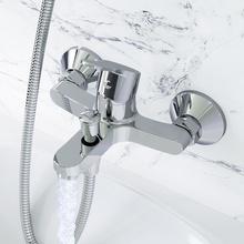 Dorff Elara DX528520000 Для ванны с душем Хром Смеситель для ванны, Германия - фото 1 - фото 3