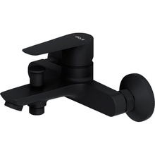 Dorff Prime new D4011022 Для ванны с душем Чёрный матовый Смеситель 16,5x21,2x8,8 см, для ванны, Германия - фото 1 Dorff Prime new D4011022 Для ванны с душем Чёрный матовый Смеситель 16,5x21,2x8,8 см, для ванны, Германия - фото 1 - фото 1