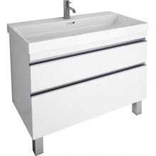 Dreja Grace Plus 99.1906 Белый лак 90 Тумба для раковины 45x87,4x79,5 см, Чехия - фото 1 - фото 1