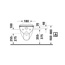 Duravit D-code 22280900002 Унитаз подвесной 70x36x34,5 см, Германия - фото 8