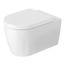 Duravit Me by Starck Безободковый с микролифтом Белый глянцевый Унитаз подвесной 54x36x36 см, Германия - фото 1
