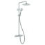 Duravit Wave WA5280008C10 С термостатом Хром Душевая система Германия - фото 1