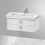 Duravit White Tulip WT435208585 Белый глянцевый  100 Тумба для раковины 45,8x98,4x41 см, Германия - фото 3