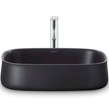 Duravit Zencha 2373551379 Антрацит матовый 55 Накладная (чаша) 39x55x14 см, Германия - фото 1 - 3 Duravit Zencha 2373551379 Антрацит матовый 55 Накладная (чаша) 39x55x14 см, Германия - фото 1 - фото 3