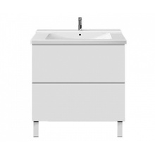 Duravit L-Cube LC660102222+2332850000 82см+раковина Тумба для раковины 49,5x82x92 см, Германия - фото 1 - фото 1