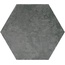 Durstone Saona Lava Hex Керамогранит 23x27 см, Испания, под бетон  - фото 1