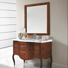 Eban Style FCRST118-N Темное дерево Зеркало 2,7x118x102 см, Италия - фото 1 - фото 2