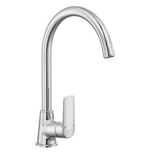 E.C.A. Lia 102118888EX Для кухни Хром Смеситель 19,2x5x32,5 см, для раковины, Турция - фото 1 - фото 1