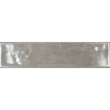 Ecoceramic Asly Grey Настенная плитка 7,5x30 см, для бассейна, стиль: средиземноморский, цвет: серый, Испания, под кирпич  - фото 1 - фото 1