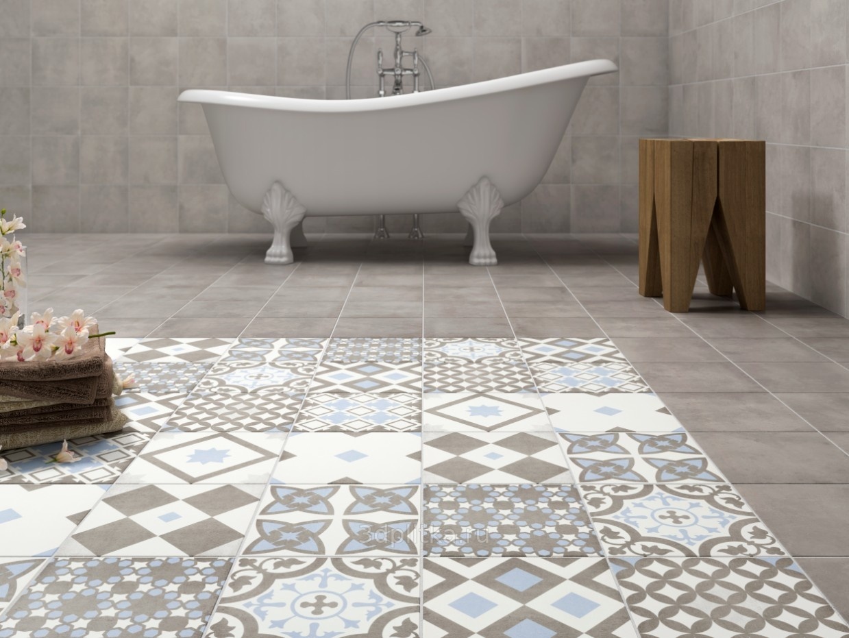 Ecoceramic Great 22,3x22,3 см, керамогранит, Испания, ничего - фото интерьера 1