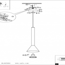 Eglo Cortaderas 97604 Потолочный светильник Австрия - фото 1 - фото 3