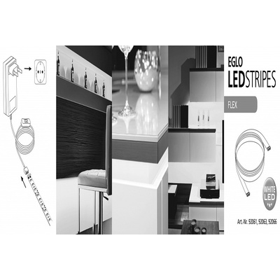 Eglo Led Stripes-Flex Москве. характеристики Цены, интернет-магазине купить в фото, светильник встраиваемый в 🏆 92066 3DPlitka