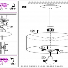 Eglo Maserlo 31599 Потолочный светильник Австрия - фото 1 - фото 3