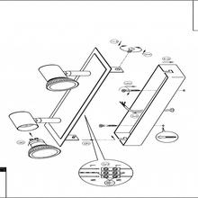 Eglo Rottelo 90915 Спот 28x7x7 см, Австрия - фото 1 - фото 2