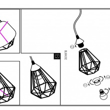 Eglo Tarbes 94197 Настольная лампа 17,5x17,5 см, Австрия - фото 1 - фото 2