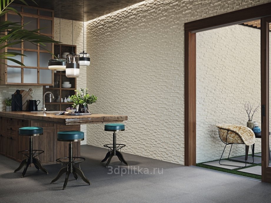 El Molino Montblanc 20x60 см, керамогранит, Испания, под камень  - фото интерьера 1