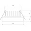 Elektrostandard Aster a063989 Встраиваемый светильник Россия - фото 5