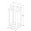 Elektrostandard Frame 1527 TECHNO LED Светильник 12x28 см, Россия - фото 3