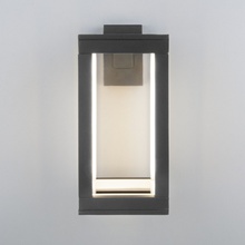 Elektrostandard Frame 1527 TECHNO LED серый Светильник 12x28 см, Россия - фото 1 - фото 2