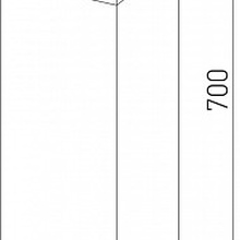 Elektrostandard Frame a051860 Уличный светильник 12x70 см, Россия - фото 1 - фото 2