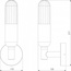 Elektrostandard Isida a062883 Уличный светильник 11x31,7 см, Россия - фото 3