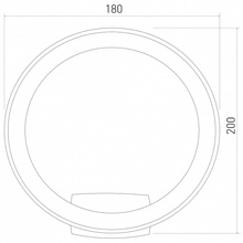 Elektrostandard Ring 1710 TECHNO LED-3 Светильник 18x20 см, Россия - фото 1 - фото 3