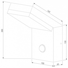 Elektrostandard Sensor 1541 TECHNO LED Светильник 10x20 см, Россия - фото 1 - фото 3
