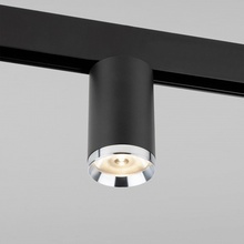 Elektrostandard Slim Magnetic 85506/01 черный/серебро Светильник 6,5x6,5x16 см, Россия - фото 1 - фото 1