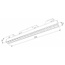 Elektrostandard Slim Magnetic a067377 Встраиваемый светильник 32,6x2,2x4,4 см, Россия - фото 6