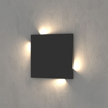 Elektrostandard Step MRL LED 1120 Черный Светильник 6x6 см, Россия - фото 1 - фото 2