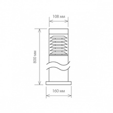 Elektrostandard Techno a035093 Уличный светильник Россия - фото 1 - фото 3