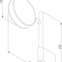 Elektrostandard Tobi a064593 Бра 12x23 см, Россия - фото 1 - фото 4