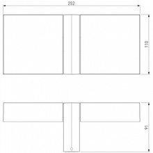 Elektrostandard Twin 35170/D Светильник 25,2x11 см, Россия - фото 1 - фото 3