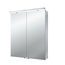 Emco Flat Серебро 60 Шкаф-зеркало 13,8x60x72,8 см, Германия - фото 1