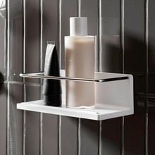 Emco Round 4345 001 00 Белый/Хром Полка 22,5x7,5x10 см, Германия - фото 1 - фото 2