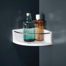 Emco Round 4345 001 01 Белый/Хром Полка 17,5x17,5x10 см, Германия - фото 1 - фото 2