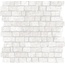 Emil ceramica Chateau EFTU Petite Mur Blanc Naturale Мозаика 30x30 см, Италия, под камень  - фото 1