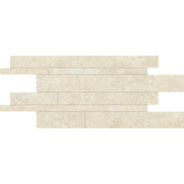 Emil ceramica Landscape EJX7 Listelli Sfalsati Avorio Silktech Мозаика 30x60 см, Италия, под мозаику - фото 1