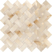 Emil ceramica Tele Di Marmo Crystal ENQL Intrecci Extra Ivory Silktech Мозаика 30x30 см, Италия, под мозаику - фото 1 - фото 1