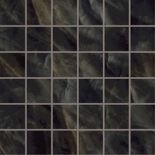 Emil ceramica Tele Di Marmo Crystal ENQJ Vitrum Black Lappato Мозаика 30x30 см, Италия, под мозаику - фото 1 - фото 1