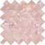 Emil ceramica Tele Di Marmo Onyx EKZQ Intrecci Pink Lappato Мозаика 30x30 см, Италия, под мозаику - фото 1