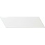 Equipe Chevron 23361 White Right Matt Настенная плитка 5,2x18,6 см, Испания, ничего - фото 1