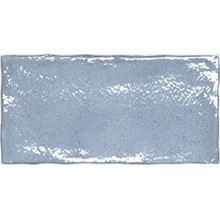 Equipe Altea 27607 Ash Blue Настенная плитка 7,5x15 см, для ванной, стиль: прованс, цвет: голубой, Испания, под кирпич  - фото 1 - фото 1