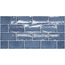Equipe Altea 27611 Thistle Blue Настенная плитка 7,5x15 см, Испания, под кирпич  - фото 2