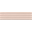 Equipe Costa Nova 28493 Onda Pink Stony Glossy Настенная плитка 5x20 см, Испания, под камень  - фото 1