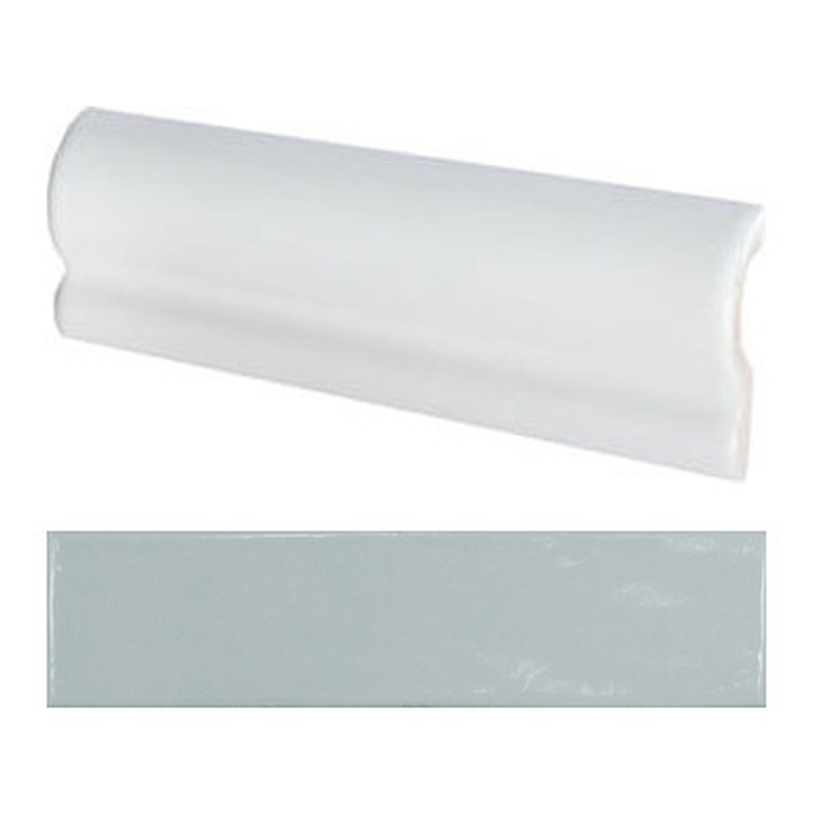 Equipe Cottage 22044 London Ash Blue Бордюр 5x15 см, Испания, под камень  - фото 1