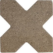 Equipe Elda 32734 Cross Coffee Керамогранит 12x12 см, Испания, под камень  - фото 1 - фото 1