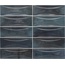 Equipe Hanoi 30041 Arco Blue Night Настенная плитка 6,5x20 см, Испания - фото 1